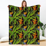 Tropical Summer Pattern Print Blanket