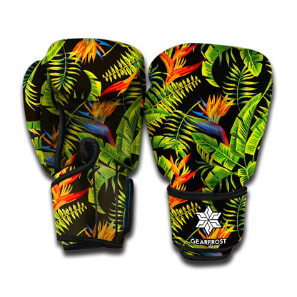 Tropical Summer Pattern Print Boxing Gloves
