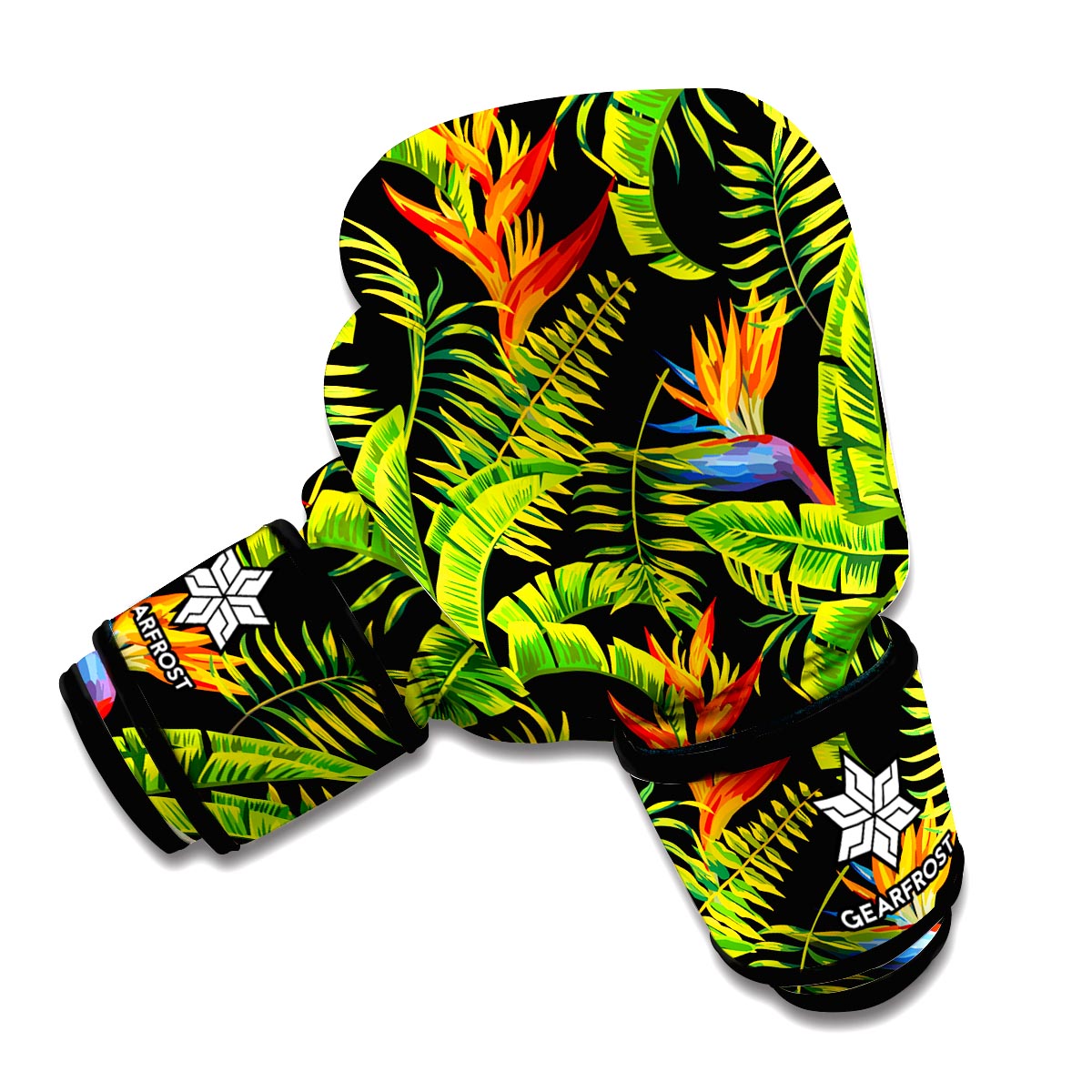 Tropical Summer Pattern Print Boxing Gloves
