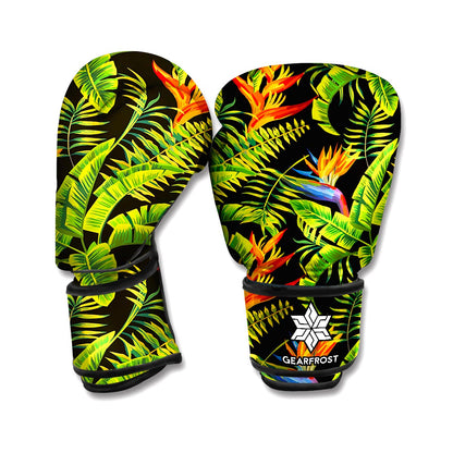 Tropical Summer Pattern Print Boxing Gloves