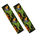 Tropical Summer Pattern Print Car Seat Belt Covers