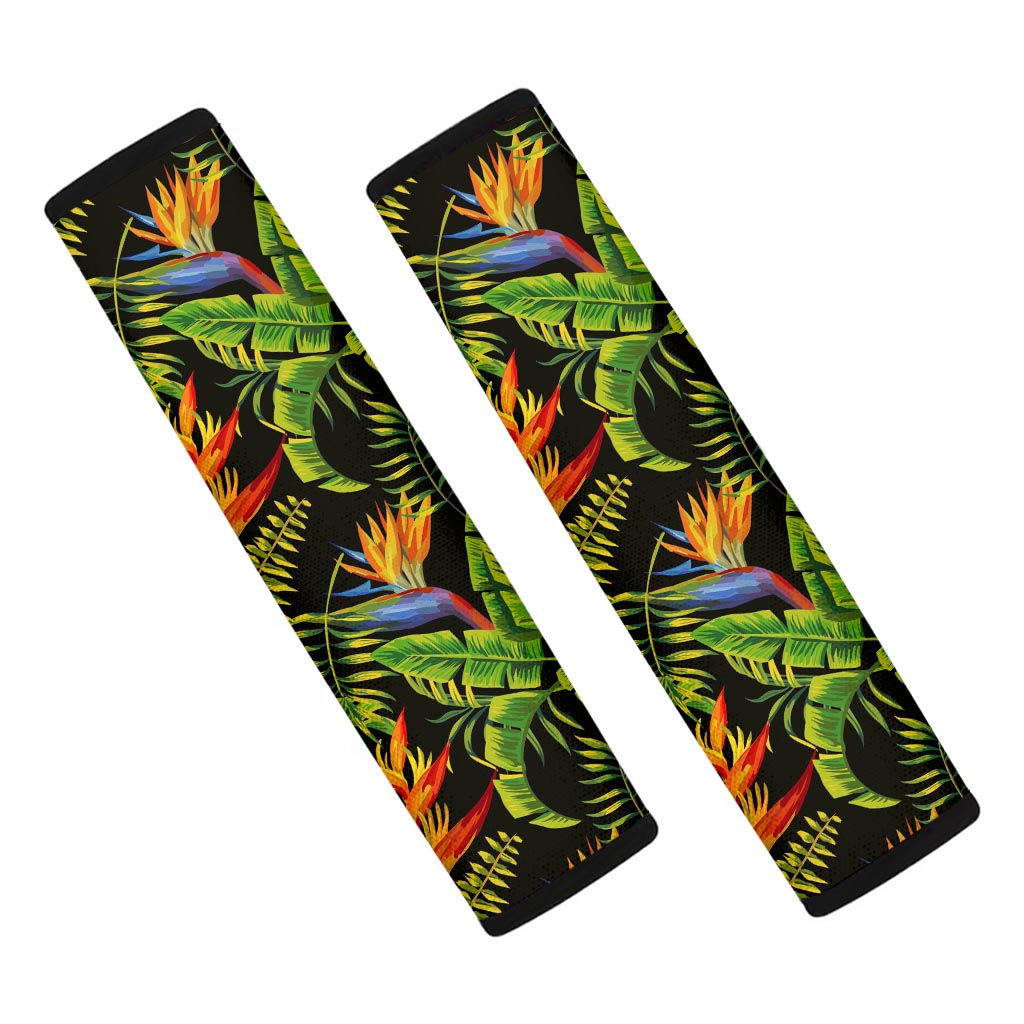 Tropical Summer Pattern Print Car Seat Belt Covers