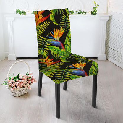 Tropical Summer Pattern Print Dining Chair Slipcover
