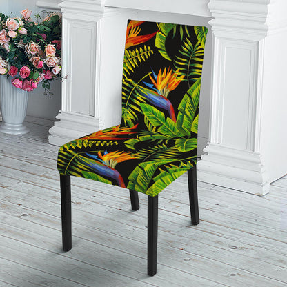 Tropical Summer Pattern Print Dining Chair Slipcover