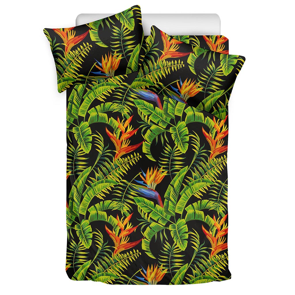 Tropical Summer Pattern Print Duvet Cover Bedding Set