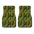 Tropical Summer Pattern Print Front Car Floor Mats