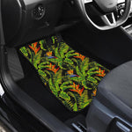 Tropical Summer Pattern Print Front Car Floor Mats