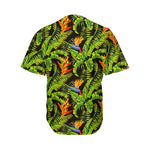 Tropical Summer Pattern Print Men's Baseball Jersey