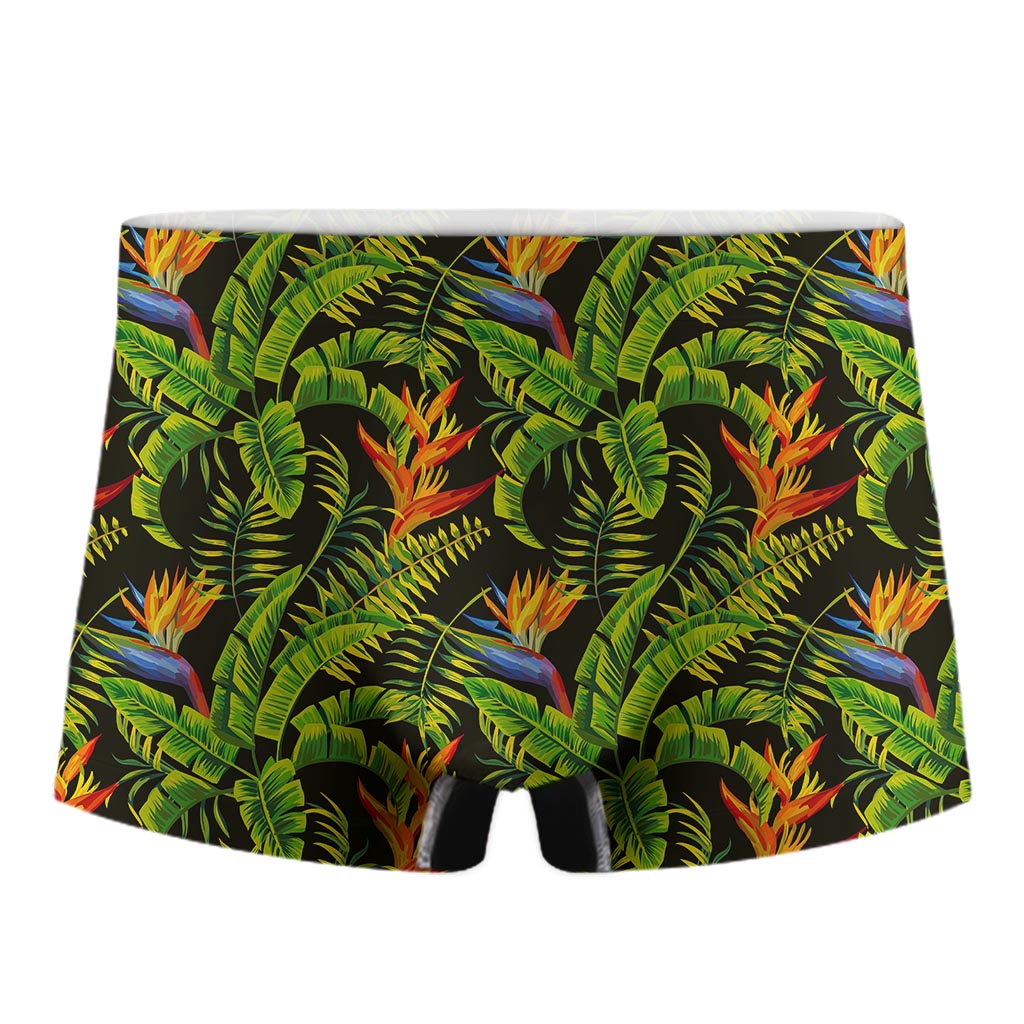Tropical Summer Pattern Print Men's Boxer Briefs