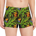 Tropical Summer Pattern Print Men's Boxer Briefs