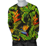Tropical Summer Pattern Print Men's Crewneck Sweatshirt GearFrost