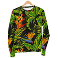 Tropical Summer Pattern Print Men's Crewneck Sweatshirt