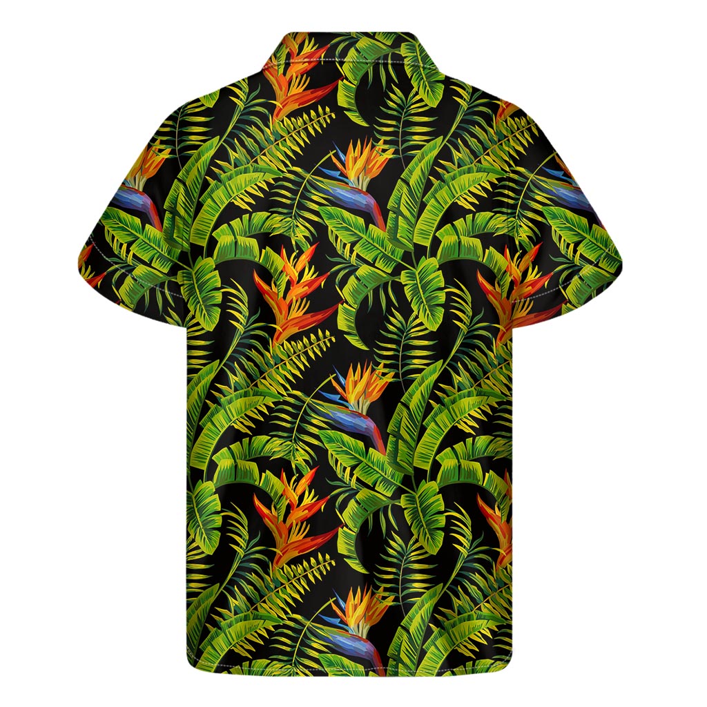 Tropical Summer Pattern Print Men's Short Sleeve Shirt