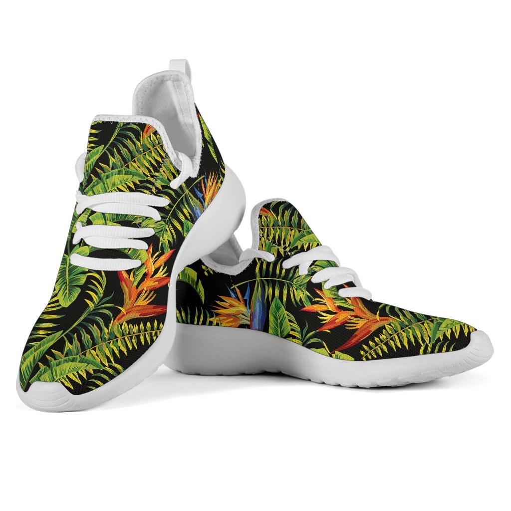 Tropical Summer Pattern Print Mesh Knit Shoes GearFrost
