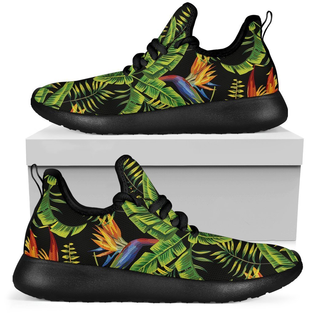 Tropical Summer Pattern Print Mesh Knit Shoes GearFrost