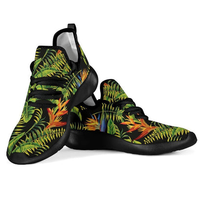Tropical Summer Pattern Print Mesh Knit Shoes GearFrost