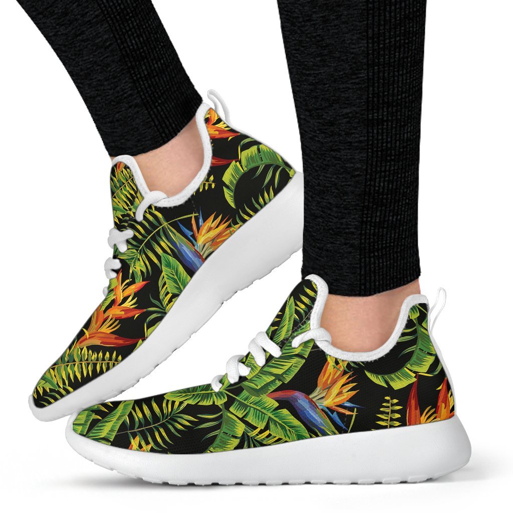 Tropical Summer Pattern Print Mesh Knit Shoes GearFrost