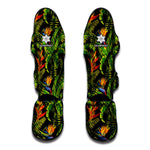 Tropical Summer Pattern Print Muay Thai Shin Guard
