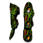 Tropical Summer Pattern Print Muay Thai Shin Guard