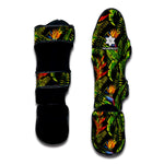 Tropical Summer Pattern Print Muay Thai Shin Guard