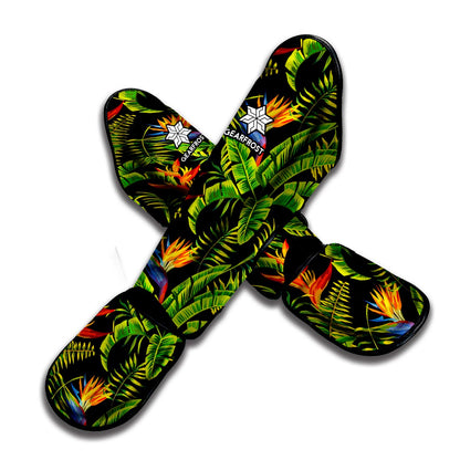 Tropical Summer Pattern Print Muay Thai Shin Guard