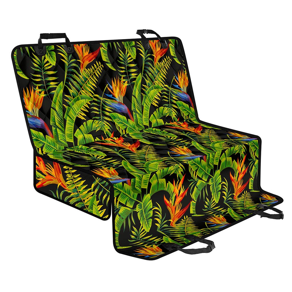 Tropical Summer Pattern Print Pet Car Back Seat Cover