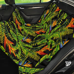 Tropical Summer Pattern Print Pet Car Back Seat Cover
