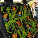 Tropical Summer Pattern Print Pet Car Back Seat Cover