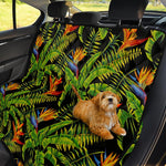 Tropical Summer Pattern Print Pet Car Back Seat Cover