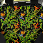 Tropical Summer Pattern Print Pet Car Back Seat Cover