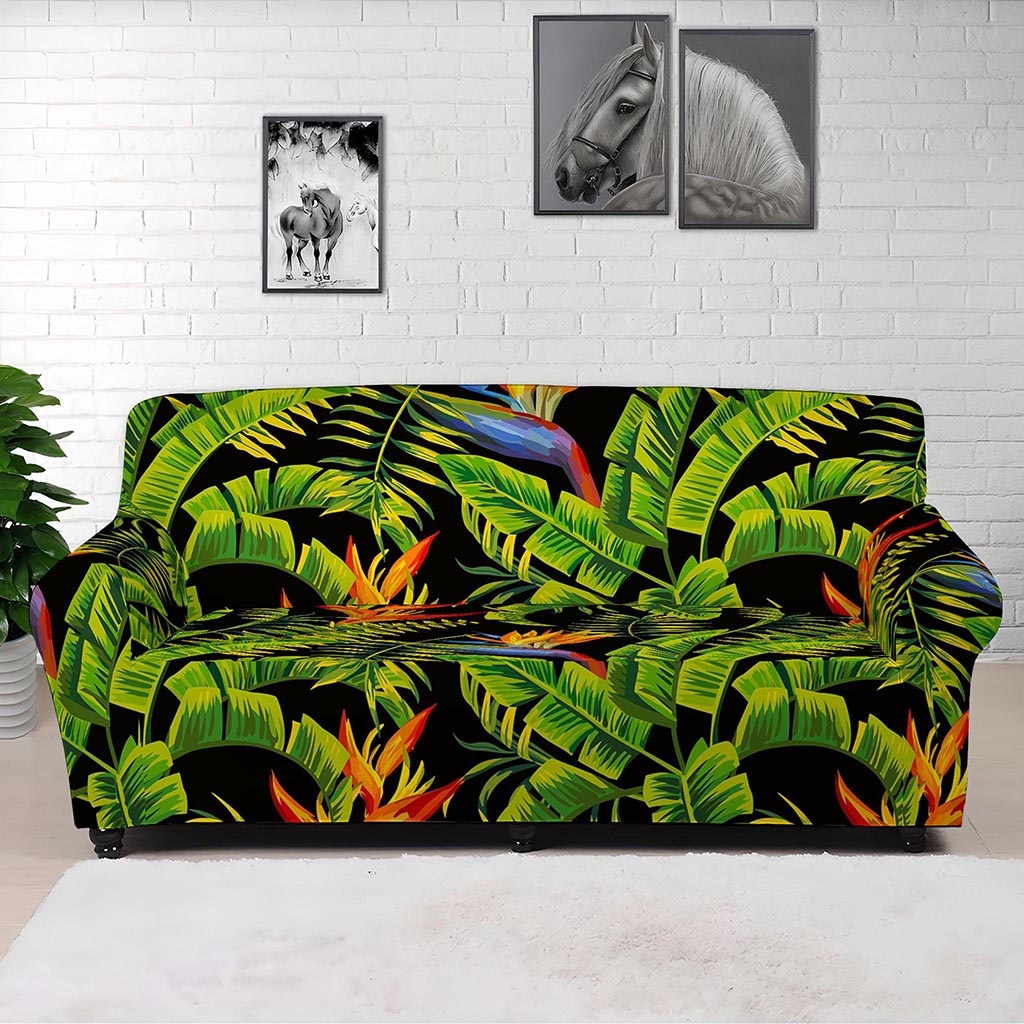 Tropical Summer Pattern Print Sofa Cover