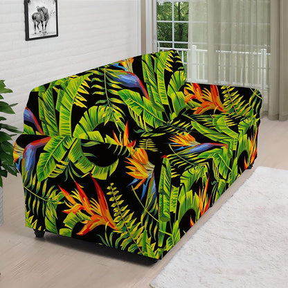 Tropical Summer Pattern Print Sofa Cover