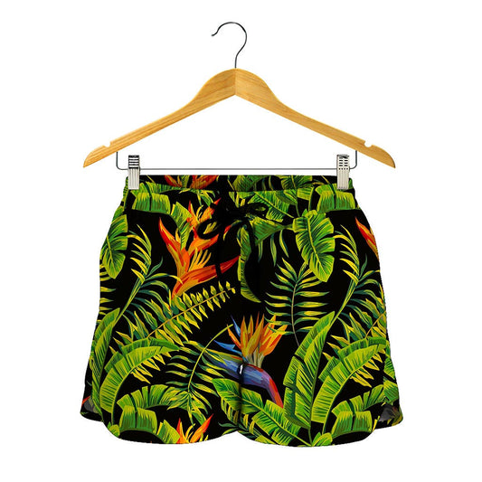 Tropical Summer Pattern Print Women's Shorts