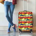 Tropical Sunset Pattern Print Luggage Cover