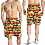 Tropical Sunset Pattern Print Men's Shorts