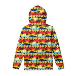Tropical Sunset Pattern Print Pullover Hoodie