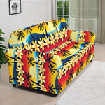 Tropical Sunset Pattern Print Sofa Cover