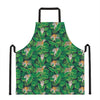 Tropical Tiger Pattern Print Apron