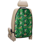 Tropical Tiger Pattern Print Car Seat Organizers