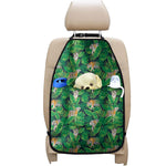 Tropical Tiger Pattern Print Car Seat Organizers