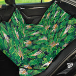 Tropical Tiger Pattern Print Pet Car Back Seat Cover