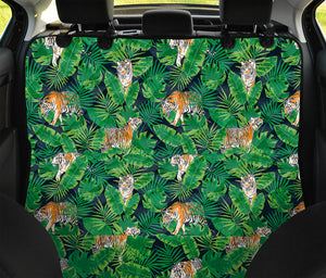 Tropical Tiger Pattern Print Pet Car Back Seat Cover