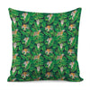 Tropical Tiger Pattern Print Pillow Cover