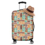 Tropical Tiki Pattern Print Luggage Cover