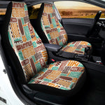 Tropical Tiki Pattern Print Universal Fit Car Seat Covers