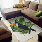 Tropical Toco  Toucan Print Area Rug