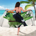 Tropical Toco  Toucan Print Beach Sarong Wrap