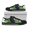 Tropical Toco  Toucan Print Black Low Top Shoes 