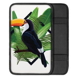 Tropical Toco  Toucan Print Car Center Console Cover