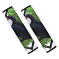 Tropical Toco Toucan Print Car Seat Belt Covers